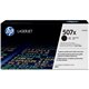 HP 507X (CE400X) Original Laser Toner Cartridge - Single Pack - Black - 1 Each - 11000 Pages