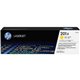HP 201X (CF402X) Original High Yield Laser Toner Cartridge - Single Pack - Yellow - 1 Each - 2300 Pages