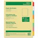 Avery Office Essentials Insertable Dividers - 8 x Divider(s) - 8 Tab(s) - 8 - 8 Tab(s)/Set - 8.5" Divider Width x 11" Divider Le