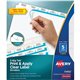 Avery Big Tab Index Maker Index Divider - 25 x Divider(s) - Print-on Tab(s) - 5 - 5 Tab(s)/Set - 8.5" Divider Width x 11" Divide