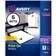 Avery Customizable Print-On Dividers - 40 x Divider(s) - Print-on Tab(s) - 8 - 8 Tab(s)/Set - 8.5" Divider Width x 11" Divider L
