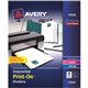 Avery Unpunched Print-On Dividers - 40 x Divider(s) - Print-on Tab(s) - 8 - 8 Tab(s)/Set - 8.5" Divider Width x 11" Divider Leng