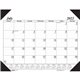 House of Doolittle 14-month Academic Economy Desk Pad - Academic - Julian Dates - Monthly - 14 Month - July 2023 - August 2024 -