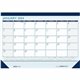 House of Doolittle Contempo Monthly Desk Pad - Professional - Julian Dates - Monthly - 12 Month - January 2024 - December 2024 -