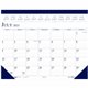 House of Doolittle 18x13 Academic Desk Pad Calendar - Academic - Julian Dates - Monthly - 14 Month - July 2023 - August 2024 - 1