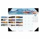 House of Doolittle EarthScapes Coastlines Desk Pad - Julian Dates - Monthly - 1 Year - January 2024 - December 2024 - 1 Month Si