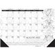 House of Doolittle Academic Doodle Monthly Desk Pad Calendar - Academic - Julian Dates - Monthly - 12 Month - August 2023 - July