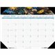 House of Doolittle EarthScapes Sea Life Desk Pads - Julian Dates - Monthly - 12 Month - January 2024 - December 2024 - 1 Month S