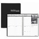 House of Doolittle Black on White Weekly Planner - Julian Dates - Weekly - 12 Month - January 2024 - December 2024 - 8:00 AM to 