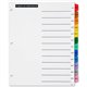 Avery Table 'N Tab Monthly Divider Set - 12 x Divider(s) - Jan-Dec - 12 Tab(s)/Set - 8.5" Divider Width x 11" Divider Length - 3