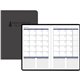 House of Doolittle Non-dated Productivity Planner - Monthly, Weekly - 12 Month - 1 Month, 1 Day, 1 Week Double Page Layout - Blu