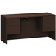 HON 10500 H10565 Credenza - 60" x 24"29.5" - 4 x Box, File Drawer(s) - Flat Edge - Finish: Mocha