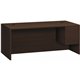 HON 10500 H10585R Pedestal Desk - 72" x 36"29.5" - 2 x Box, File Drawer(s)Right Side - Flat Edge - Finish: Mocha