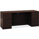 HON 10500 H105900 Pedestal Credenza - 72" x 24"29.5" - 4 x File Drawer(s) - Double Pedestal - Flat Edge - Finish: Mahogany