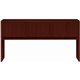 HON 10700 H107318 Hutch - 74.6" x 14.6"37.1" - Waterfall Edge - Finish: Mahogany
