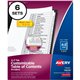 Avery A-Z Black & White Table of Contents Dividers - 156 x Divider(s) - A-Z, Table of Contents - 26 Tab(s)/Set - 8.5" Divider Wi