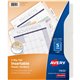 Avery Big Tab Insertable Plastic Dividers - 5 x Divider(s) - 5 - 5 Tab(s)/Set - 8.5" Divider Width x 11" Divider Length - 3 Hole