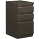 HON Brigade H33720R Pedestal - 15" x 19.9"28" - 3 x Box, File Drawer(s) - Finish: Charcoal