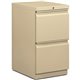 HON Brigade H33820R Pedestal - 15" x 19.9"28" - 2 x File Drawer(s) - Finish: Putty