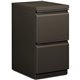 HON Brigade H33820R Pedestal - 15" x 19.9"28" - 2 x File Drawer(s) - Finish: Charcoal