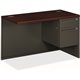 HON 38000 H38215R Return - 48" x 24"29.5" - 2 x Box, File Drawer(s) - Waterfall Edge - Finish: Charcoal