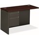 HON 38000 H38216L Return - 48" x 24"29.5" - 2 x Box, File Drawer(s) - Waterfall Edge - Finish: Charcoal