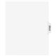 Avery Individual Legal Exhibit Dividers - Avery Style - Unpunched - 25 x Divider(s) - 25 Printed Tab(s) - Message - Table of Con