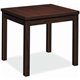 HON H80193 End Table - 24" x 20"20" - Flat Edge - Finish: Mahogany