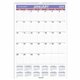 At-A-Glance Wall Calendar - Large Size - Julian Dates - Monthly - 12 Month - January 2024 - December 2024 - 1 Month Single Page 