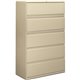 HON Brigade 800 H895 Lateral File - 42" x 18"67" - 5 Drawer(s) - Finish: Putty