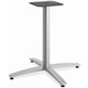 HON Between HBTTX30L Table Base - Textured Silver
