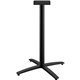 HON Between Table Standing Height X-base - X-shaped Base - 41" Height - Assembly Required - Charblack - 1 Each