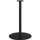 HON Between Table Disc Base f/ 42" Tabletop - Round Base - 29.50" Height - Assembly Required - Charcoal Black - 1 Each