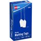 Avery White Marking Tags - 1.75" Length x 1.09" Width - Rectangular - Twine Fastener - 1000 / Box - Cotton, Polyester - White
