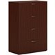 HON Mod HLPLLF3620L4 Lateral File - 36" x 20"53" - 4 Drawer(s) - Finish: Traditional Mahogany