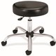 HON Sitting Stool - Black Vinyl Seat - Black Back - Black Frame - Black