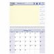 At-A-Glance QuickNotes Desk Wall Calendar - Small Size - Julian Dates - Monthly - 12 Month - January 2024 - December 2024 - 1 Mo