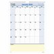 At-A-Glance QuickNotes Wall Calendar - Medium Size - Julian Dates - Monthly - 12 Month - January 2024 - December 2024 - 1 Month 