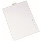 Avery Individual Bottom Tab Legal Dividers - 25 x Divider(s) - Bottom Tab(s) - Exhibit W - 1 Tab(s)/Set - 8.5" Divider Width x 1