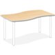 HON Build Series Ribbon Shape Tabletop - For - Table TopRibbon Top - 6 Seating Capacity - 25" to 34" Adjustment x 54" Width x 30