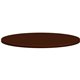 HON Mod HLPLTBL42RND Conference Table Top - 42" - Finish: Traditional Mahogany