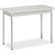 HON Utility Table, 40"W x 20"D - For - Table TopNatural Rectangle Top - Chrome Four Leg Base - 4 Legs x 40" Table Top Width x 20