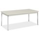 HON Utility Table, 72"W x 36"D - For - Table TopNatural Rectangle Top - Chrome Four Leg Base - 4 Legs x 72" Table Top Width x 36