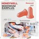 Howard Leight Max Corded Ear Plugs - Noise Reduction Rating Protection - Foam - Pink, Blue - 100 / Box