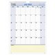 At-A-Glance QuickNotes Academic Monthly Wall Calendar - Julian Dates - Monthly - 1 Year - July 2023 - June 2024 - 1 Month Single