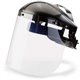 Honeywell Ratchet Style Face Shield - Recommended for: Face - Large Size - Airborne Particle, Debris, Flying Particle Protection