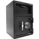 Honeywell 5911 Steel Depository Security Safe (1.06 cu ft.) - 1.06 ft³ - Combination Lock - 3 Live-locking Bolt(s) - Spy Proof, 