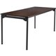 Iceberg Maxx Legroom Wood Folding Table - For - Table TopMelamine Rectangle Top - Four Leg Base - 4 Legs x 30" Table Top Width x