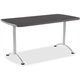 Iceberg Utility Table - For - Table TopRectangle Top - 60" Table Top Length x 30" Table Top Width - Assembly Required - Graphite