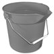 Impact 10-quart Deluxe Bucket - 2.50 gal - Alkali Resistant, Handle, Spill Resistant, Acid Resistant, Chemical Resistant, Heavy 